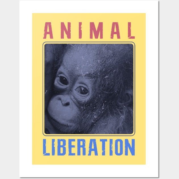 Animal Liberation Wall Art by KokaLoca